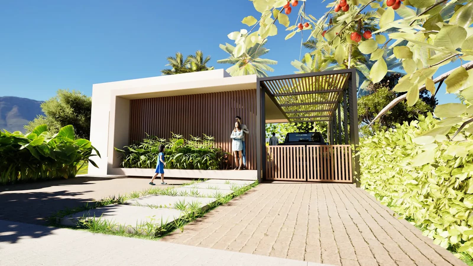Diseño arquitectónico de las villas