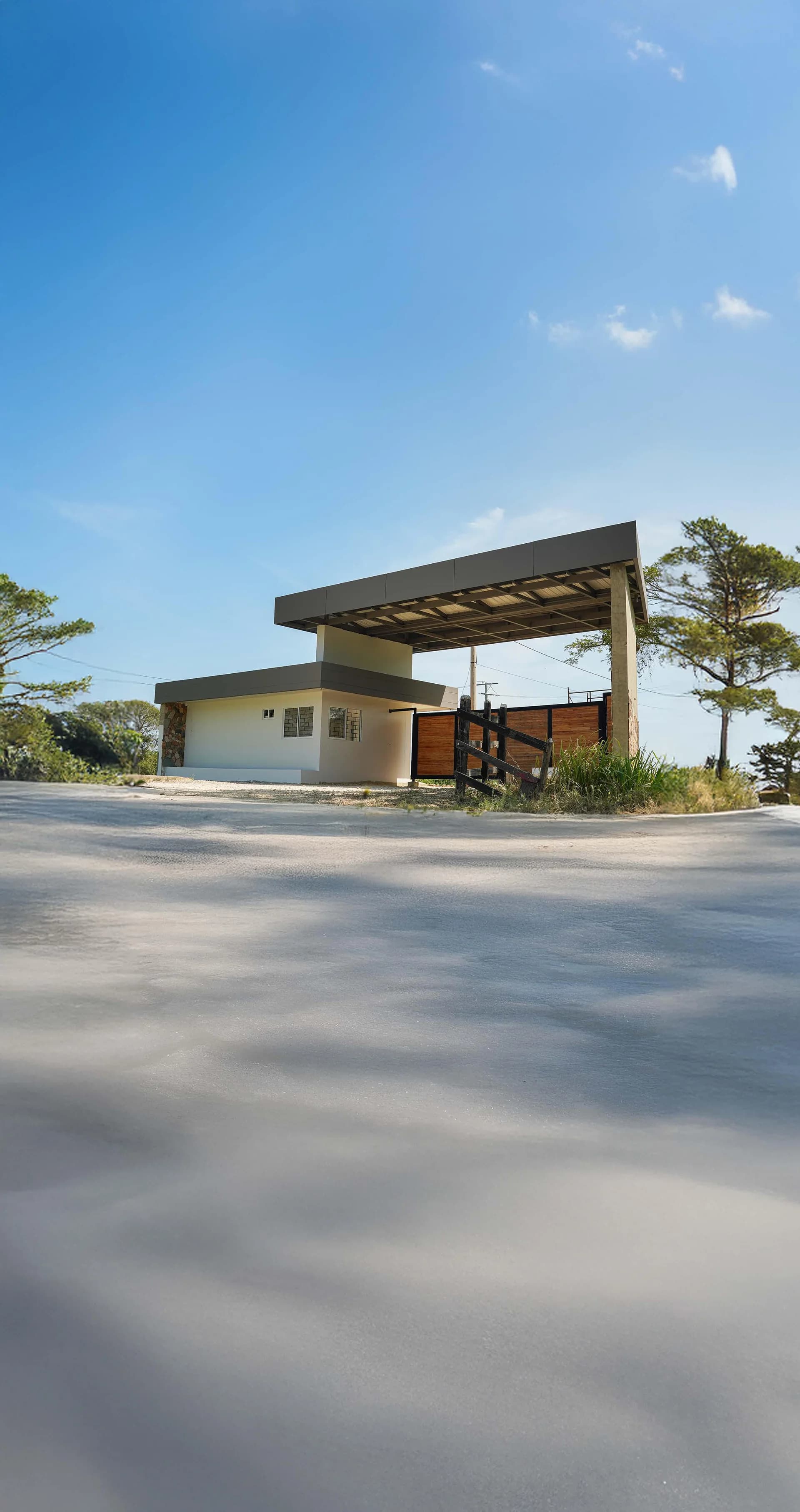 Portería construida de Villas de María Etapa I