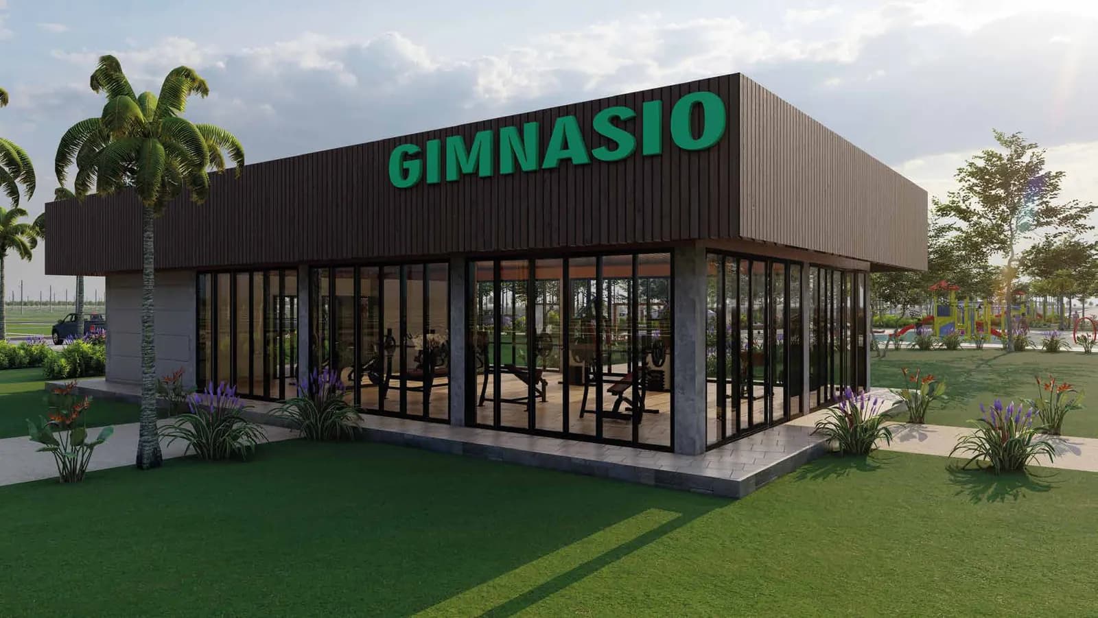 Gimnasio del condominio