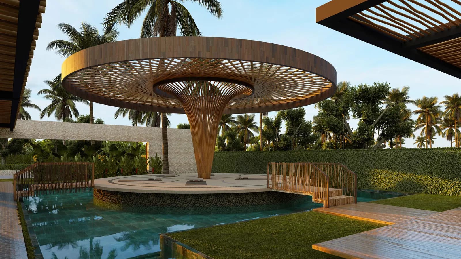 Zona de yoga y wellness