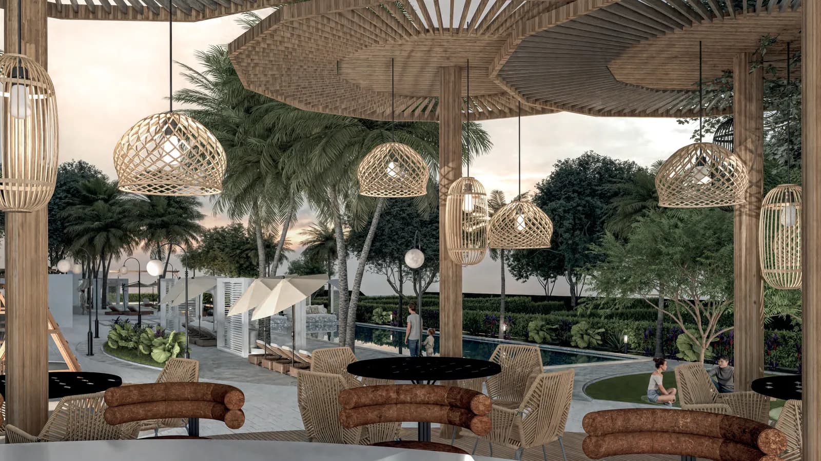 Restaurante gourmet del Beach Club