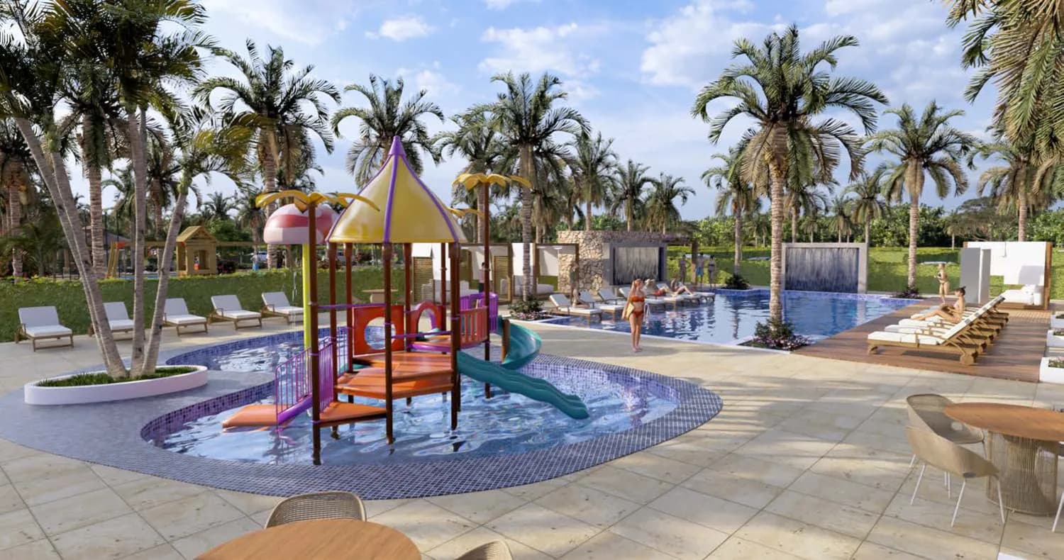 Piscinas para adultos y niños